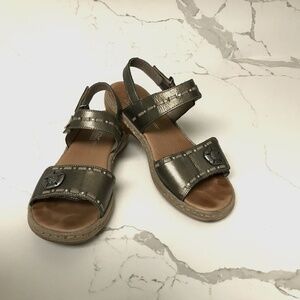 Rieker Anti stress Bronze Leather Sandal EU 36 women shoe